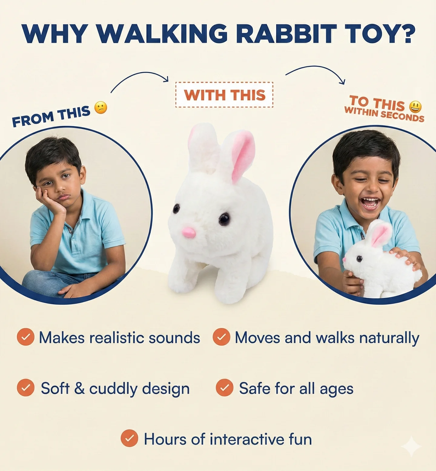 Walking™ Rabbit Toy